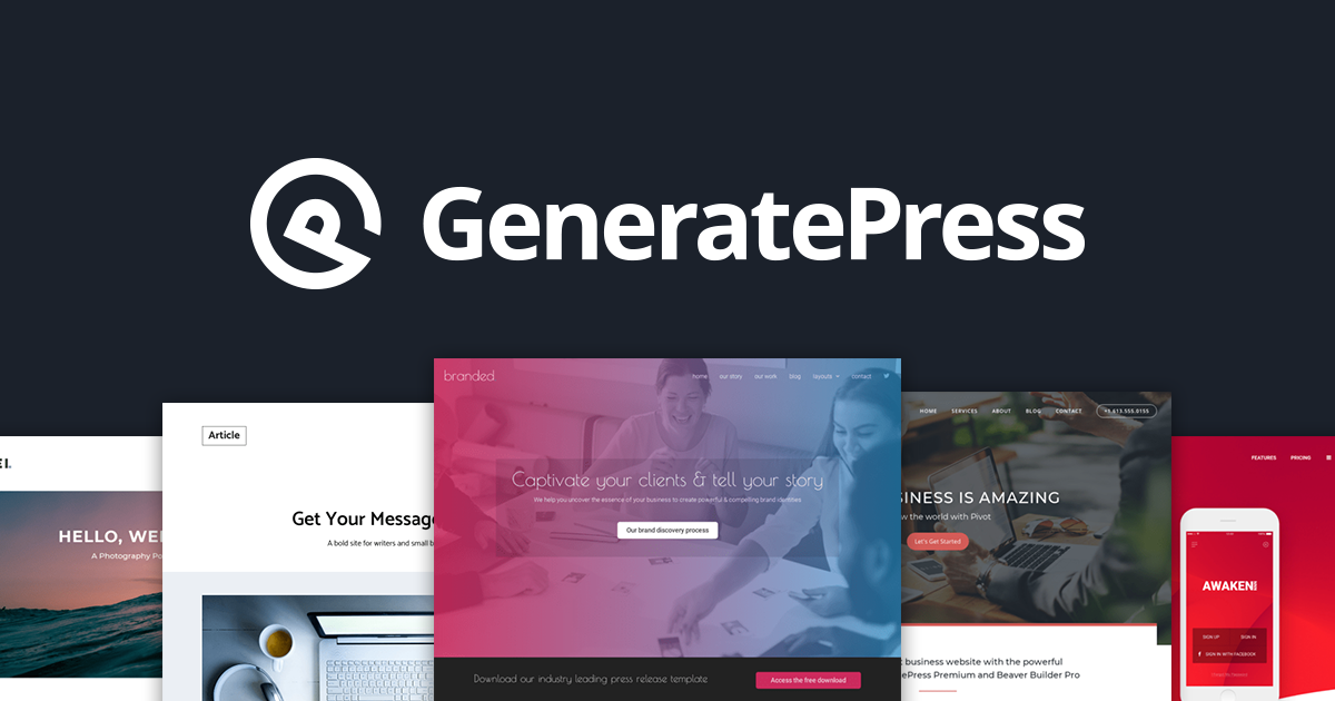 тема GeneratePress